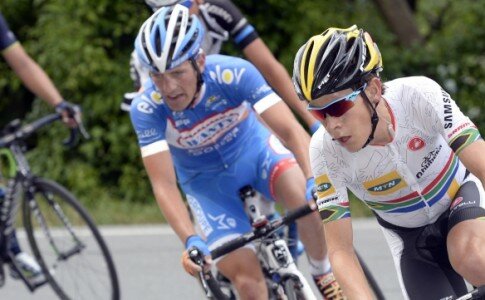 Louis Meintjes on the 2014 Tour de Suisse